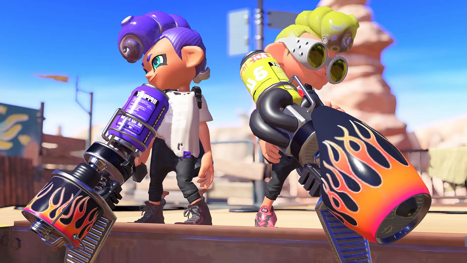 Splatoon 3: Nintendo conferma che avrà tutte le armi base dei primi due