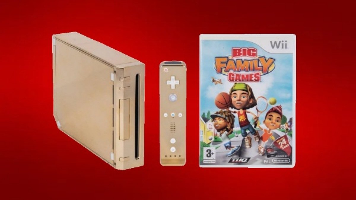 Nintendo Wii: la console placcata d’oro realizzata per la Regina Elisabetta è all’asta
