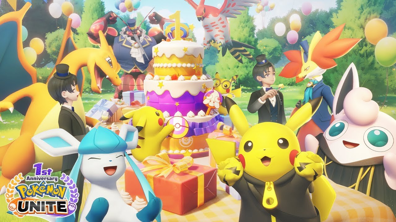 Pokémon UNITE festeggia il 1° anniversario con tante novità!