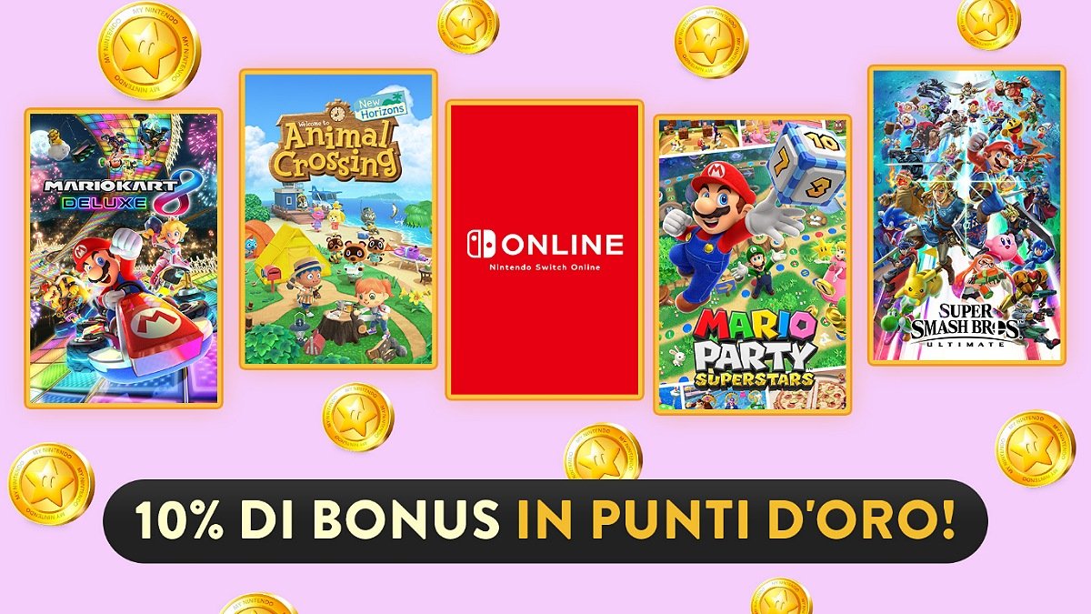 Nintendo eShop: è iniziato il Festival dei punti d’oro!