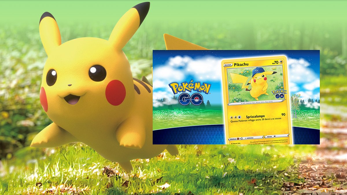 Pokémon GO x GCC la carta di Pikachu verrà distribuita da diversi negozi
