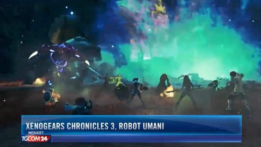 Il telegiornale parla di ”Xenogears Chronicles 3” senza rendersi conto dell’errore