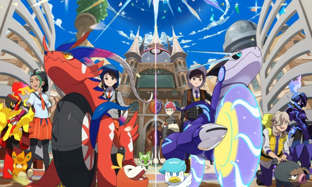 Pokémon Scarlatto e Violetto: nuovo artwork mostra i protagonisti con vestiti diversi