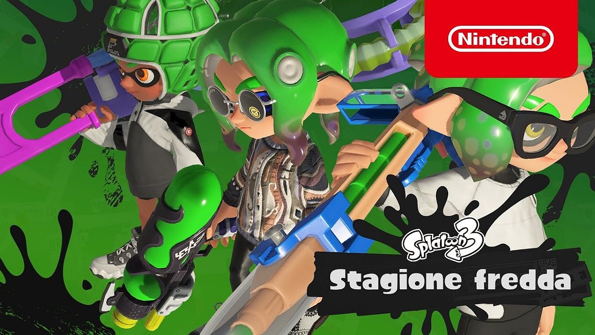 Splatoon 3: annunciato l’arrivo della Stagione fredda 2022