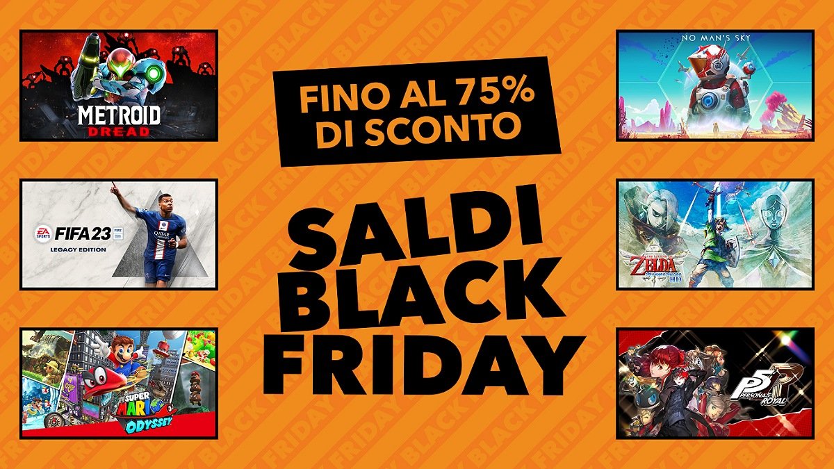 Nintendo eShop: iniziano gli sconti dei Saldi Black Friday!