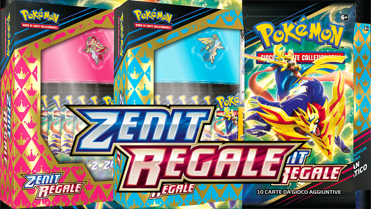 GCC Pokémon Zenit Regale, l'ultima espansione dell'era Spada & Scudo