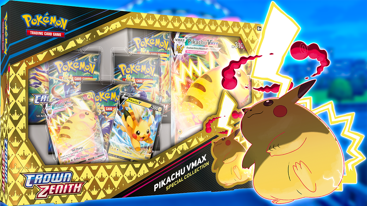 GCC Pokémon Zenit Regale, mostrati la Collezione Speciale Pikachu VMAX e altri prodotti
