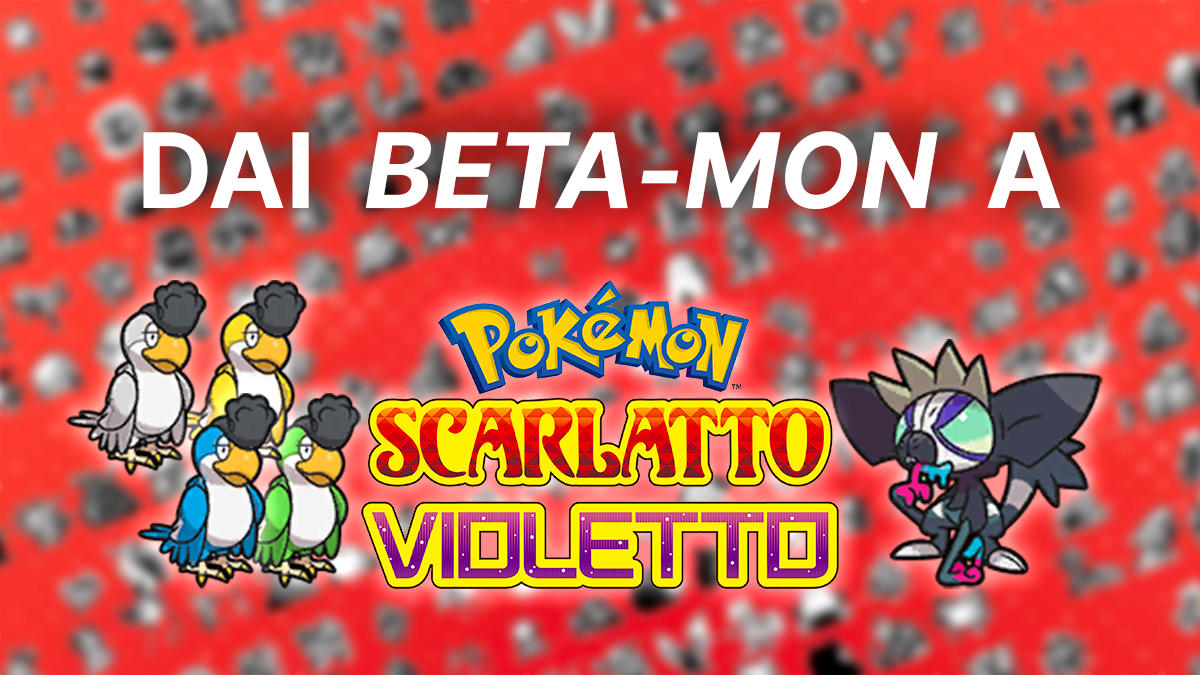 Pokémon Scarlatto e Violetto, dai BETA-mon a Paldea: Squawckabilly e Grafaiai