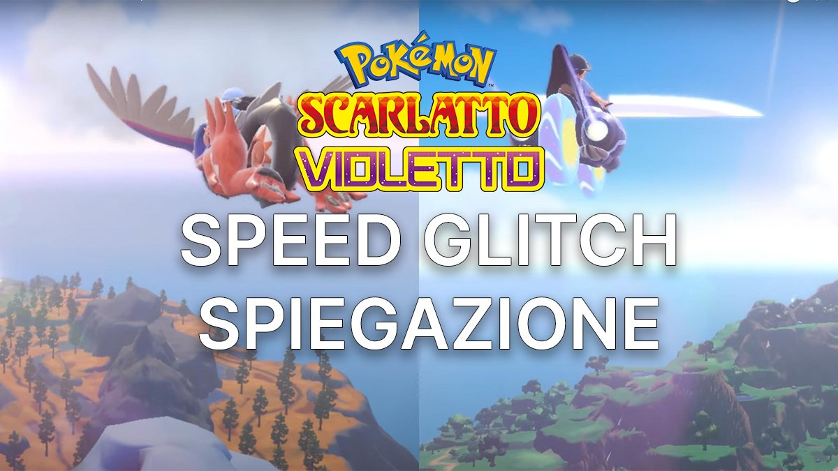 Lo Speed Glitch di Pokémon Scarlatto e Violetto vi farà volare su un jet