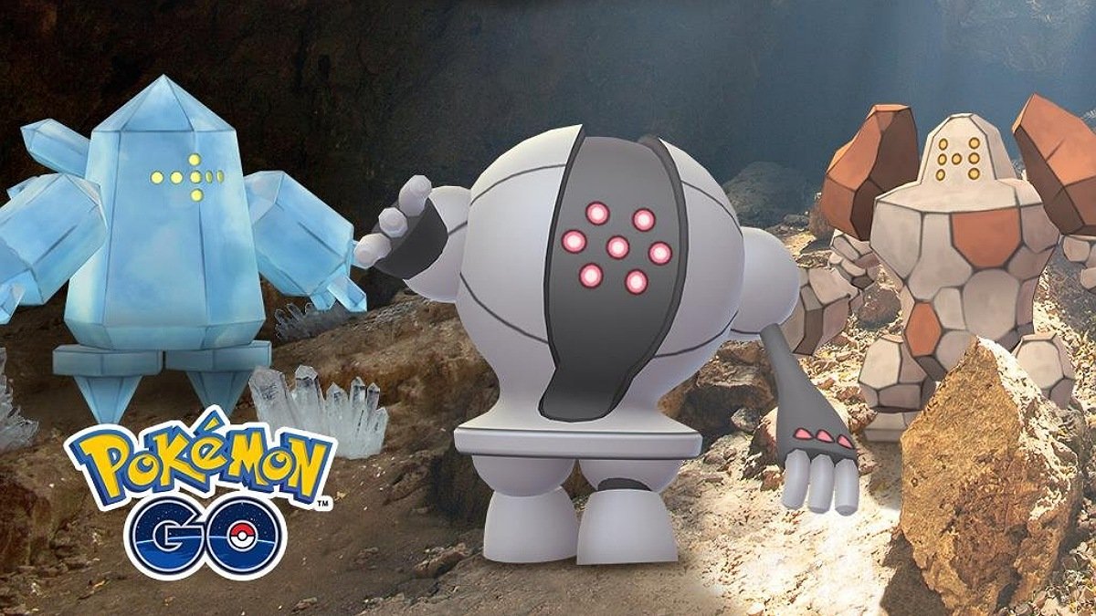 Pokémon GO: rilasciati i codici per riscattare tre ricerche a tempo dedicate a Regirock, Regice e Registeel