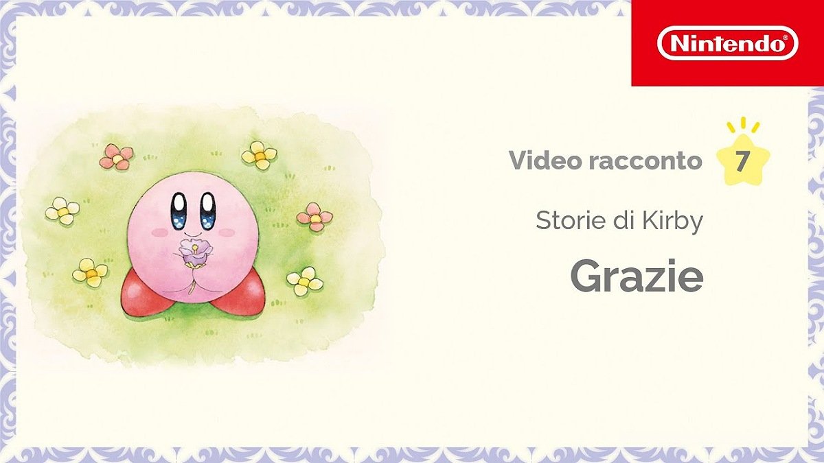 Storie di Kirby, disponibile il settimo video racconto: “Grazie”