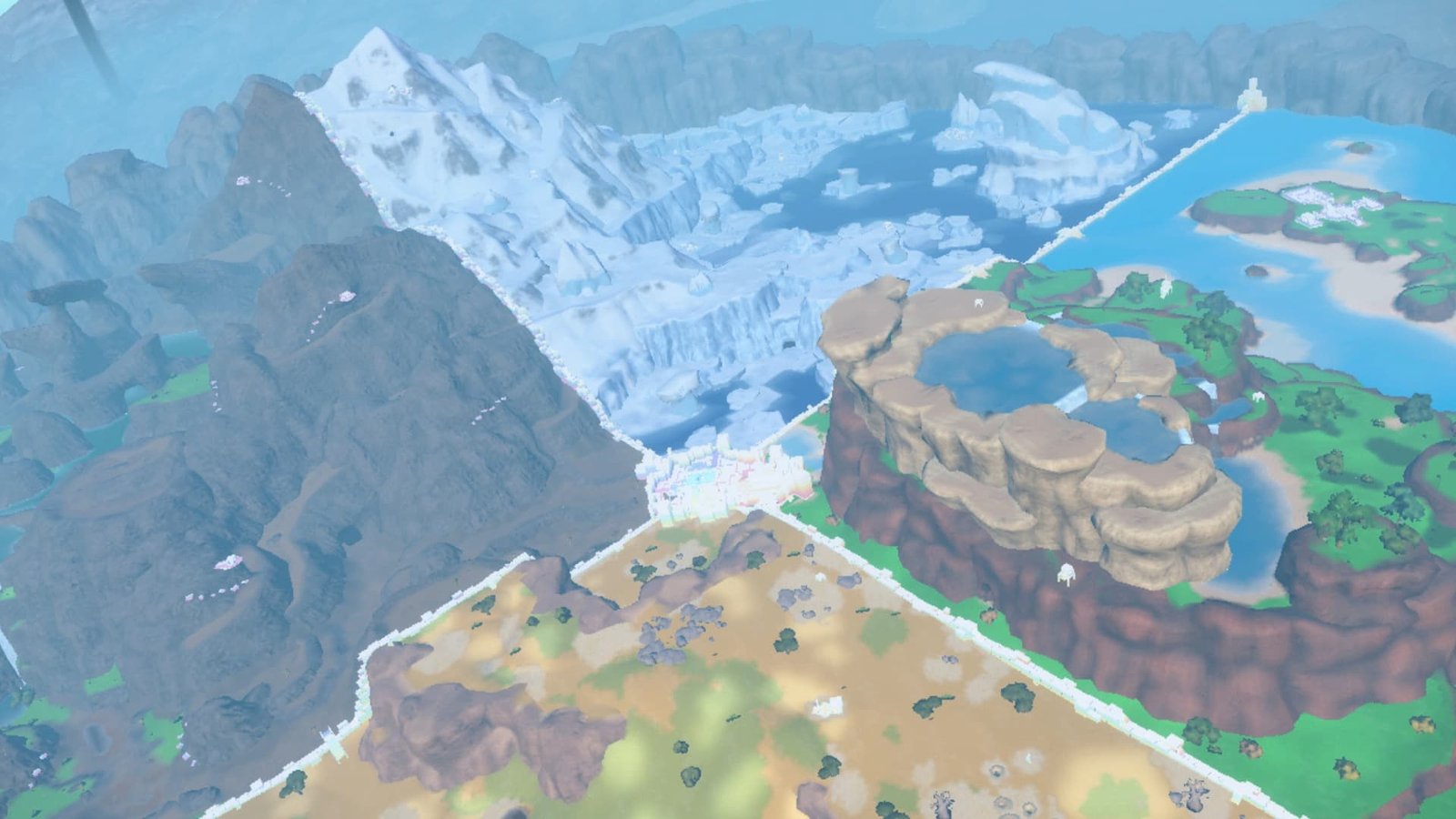 Pokémon Scarlatto e Violetto: mostrate le nuove zone dei DLC