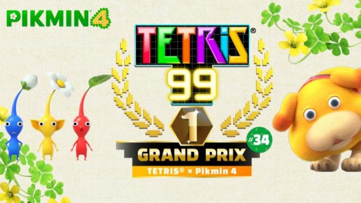 TETRIS 99 x Pikmin 4: in arrivo il nuovo Grand Prix!
