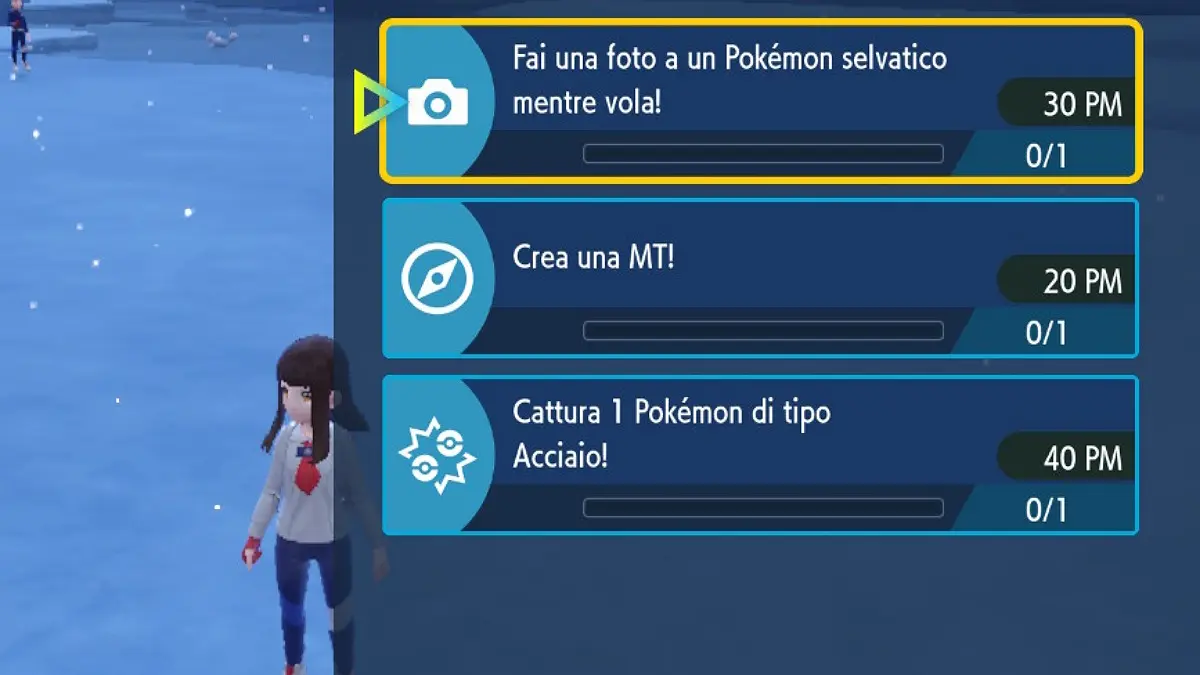 Pokémon Scarlatto e Violetto “Il disco indaco”: guida alle Ricreattività