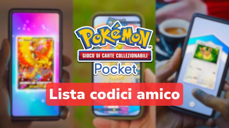 Lista codici amico Pokémon Pocket