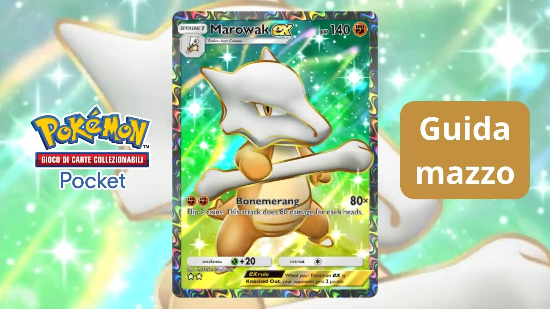Mazzo Pokémon Pocket Marowak Ex