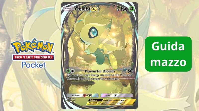 Mazzo Pokémon Pocket Celebi