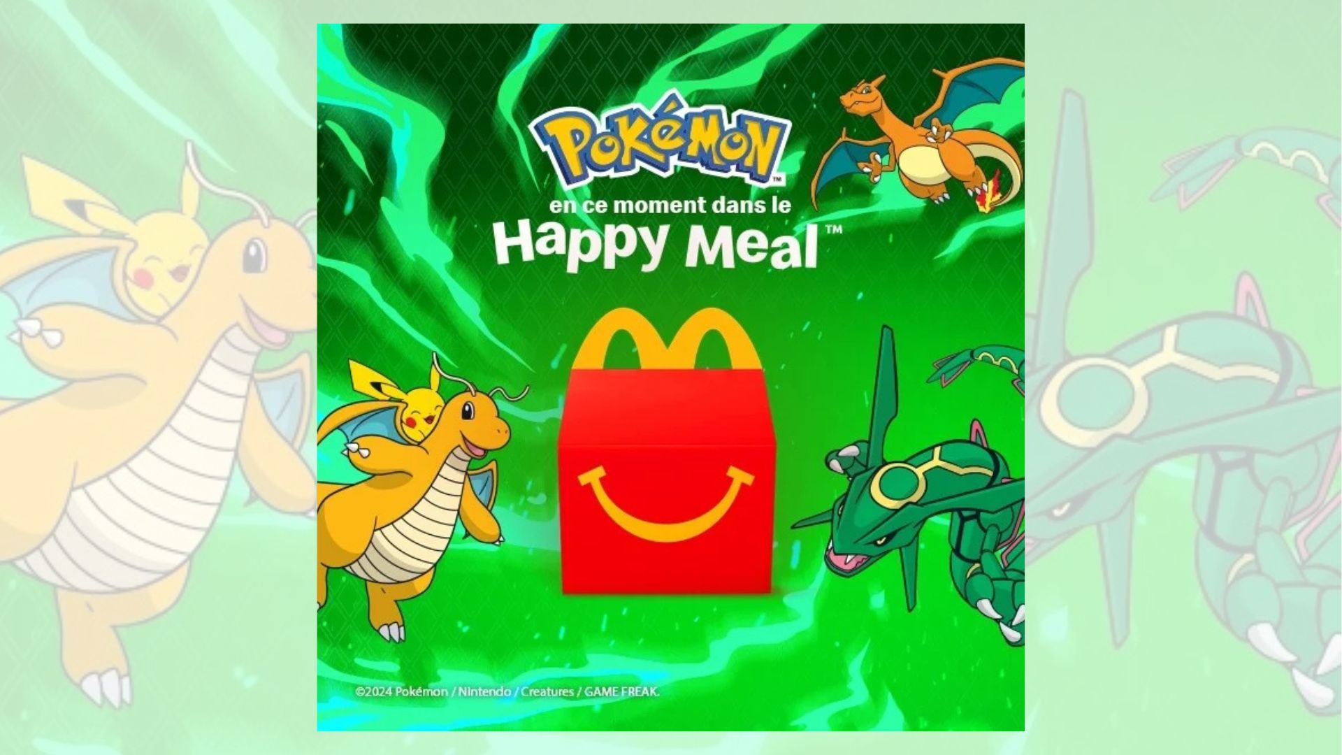 Nuova collezione Pokémon da McDonald's