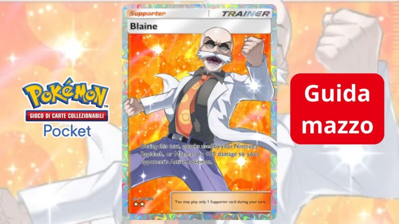 Mazzo Pokémon Pocket Blaine