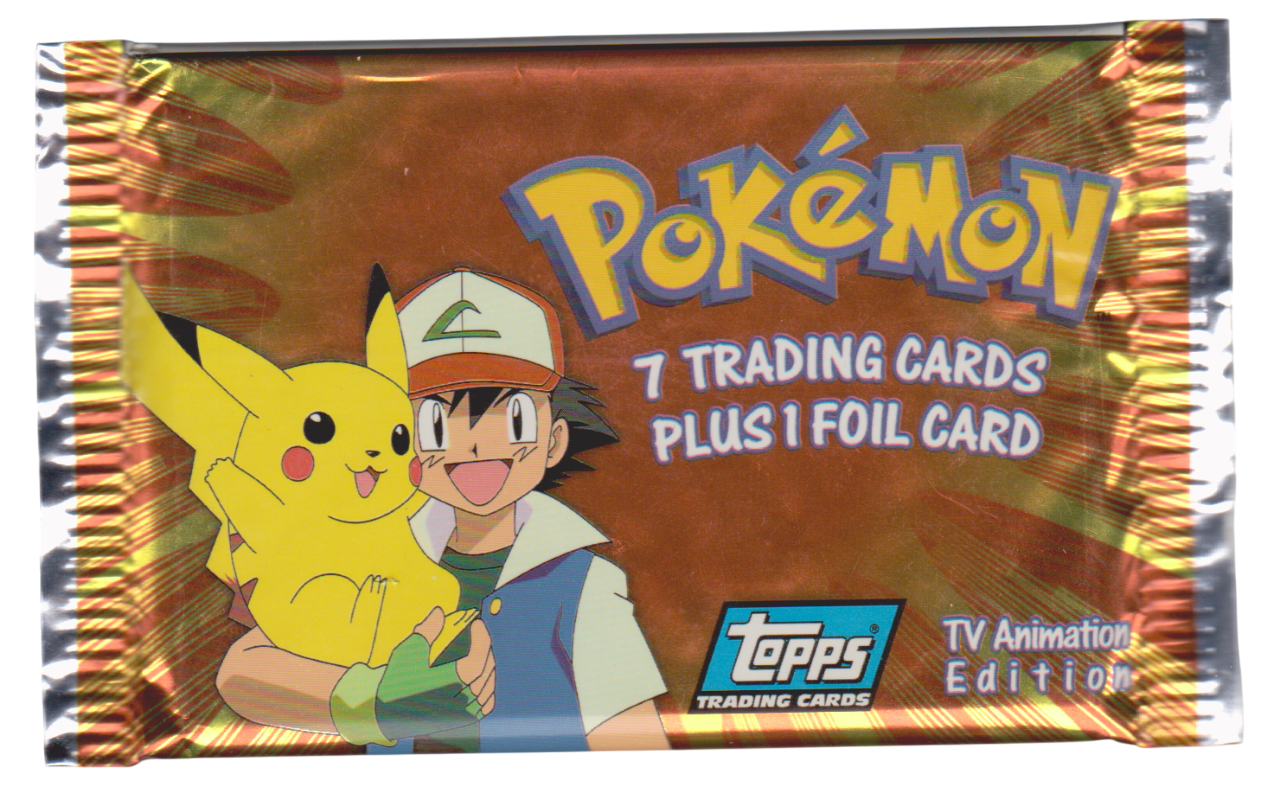 Pacchetto Pokémon europeo serie 1 Topps