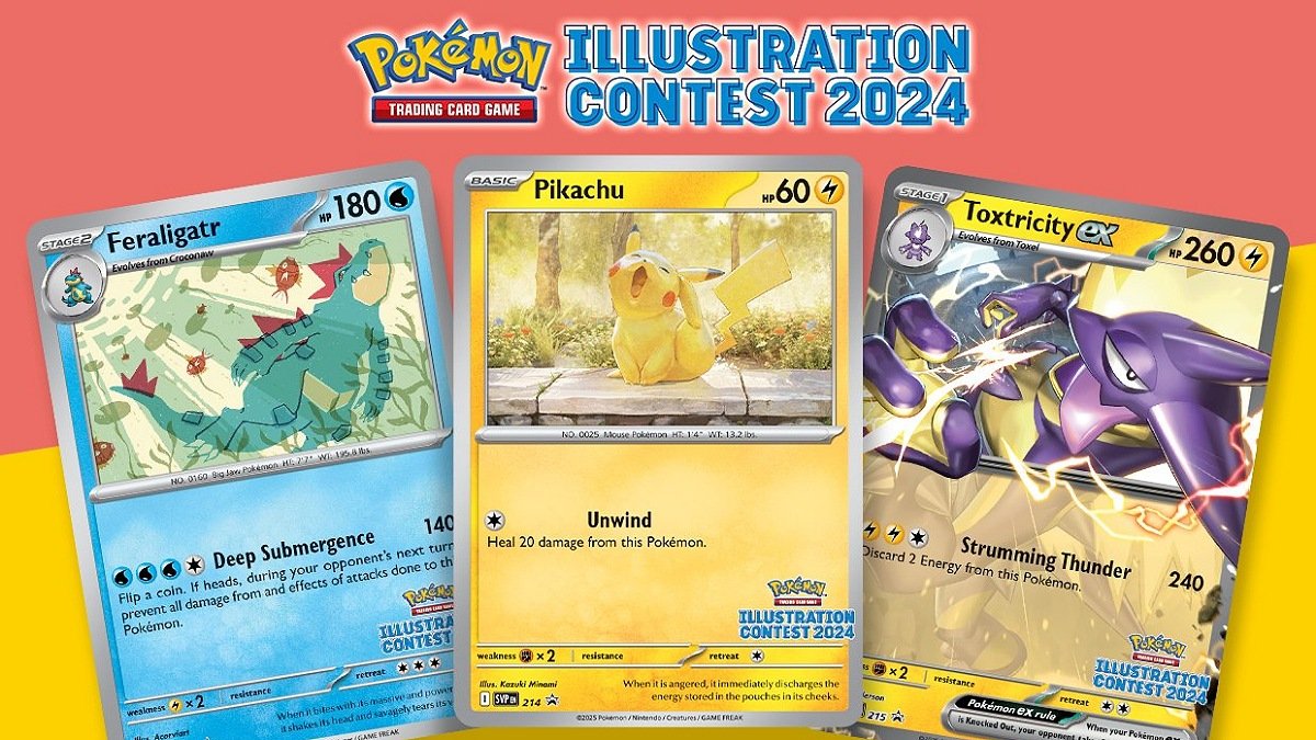 Pokémon TCG Illustration Contest 2024: annunciata la distribuzione delle carte promozionali dei vincitori
