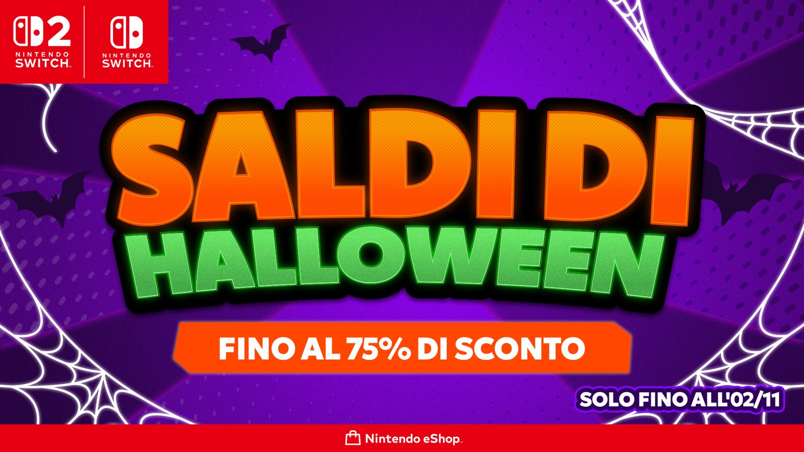 Nintendo eShop: sono in corso i Saldi di Halloween