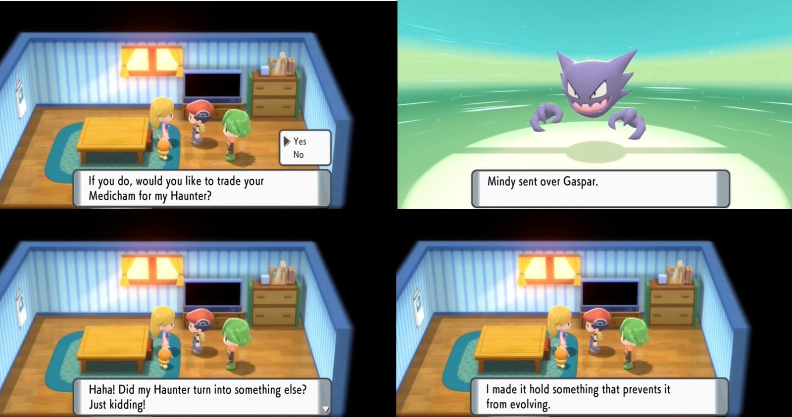 Trauma Pokemon: Scambio in  Diamante e Perla - Mindy e il suo Haunter