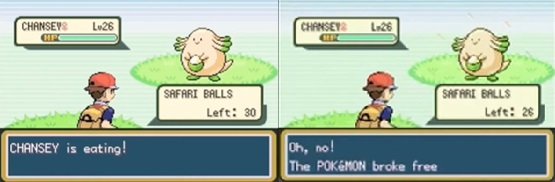 Trauma Pokèmon: Chansey shiny nella Zona Safari che scappa