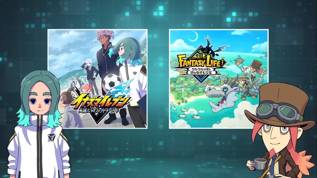 Level-5 non si ferma: nuovi aggiornamenti per Inazuma Eleven e Fantasy Life i in arrivo!