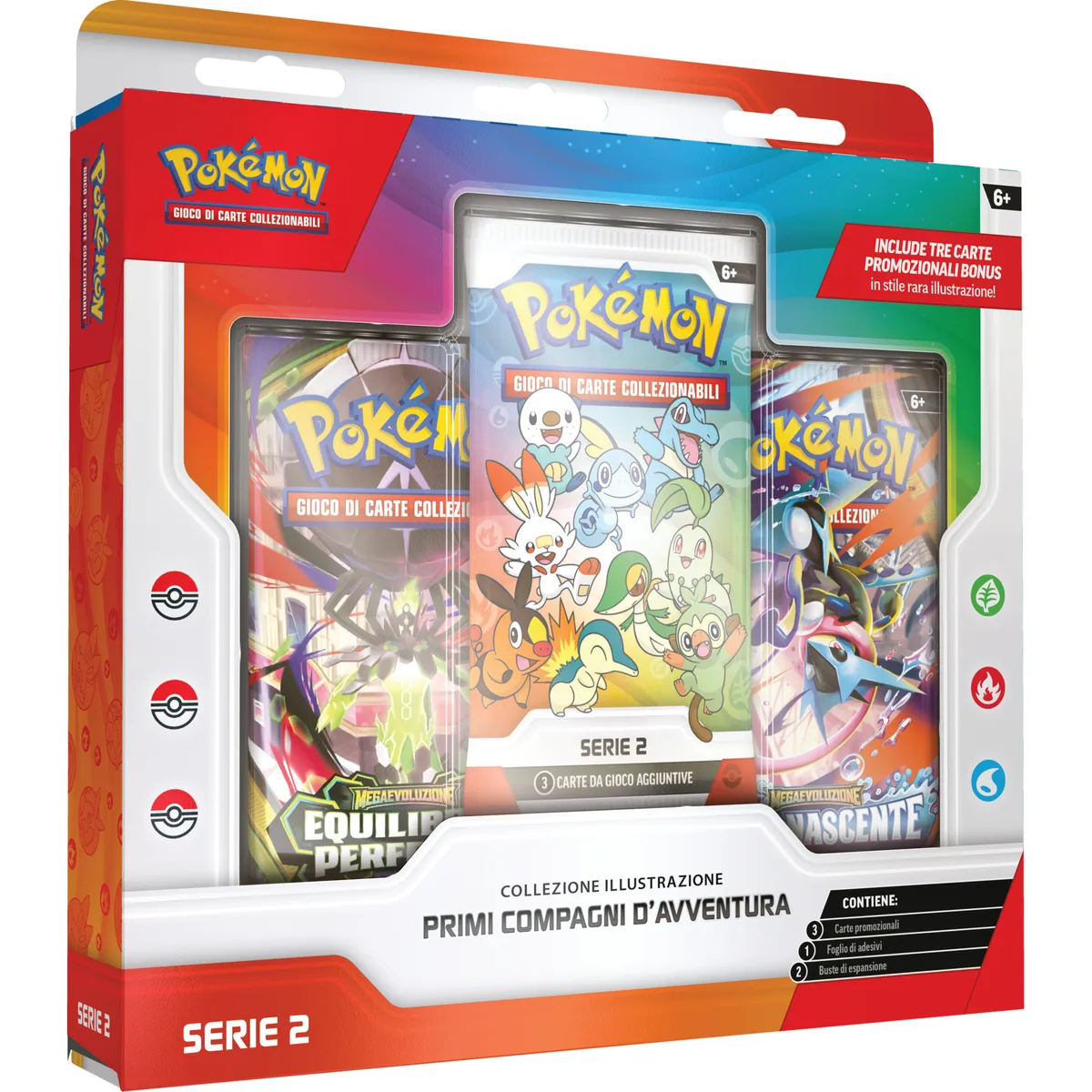 Carte Pokémon: quando esce la Collezione Primi Compagni d’Avventura Serie 2?