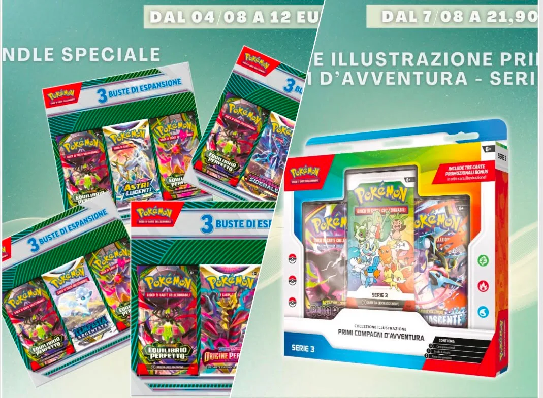 GCC Pokémon, ecco le novità di agosto in edicola: torna Spada e Scudo!