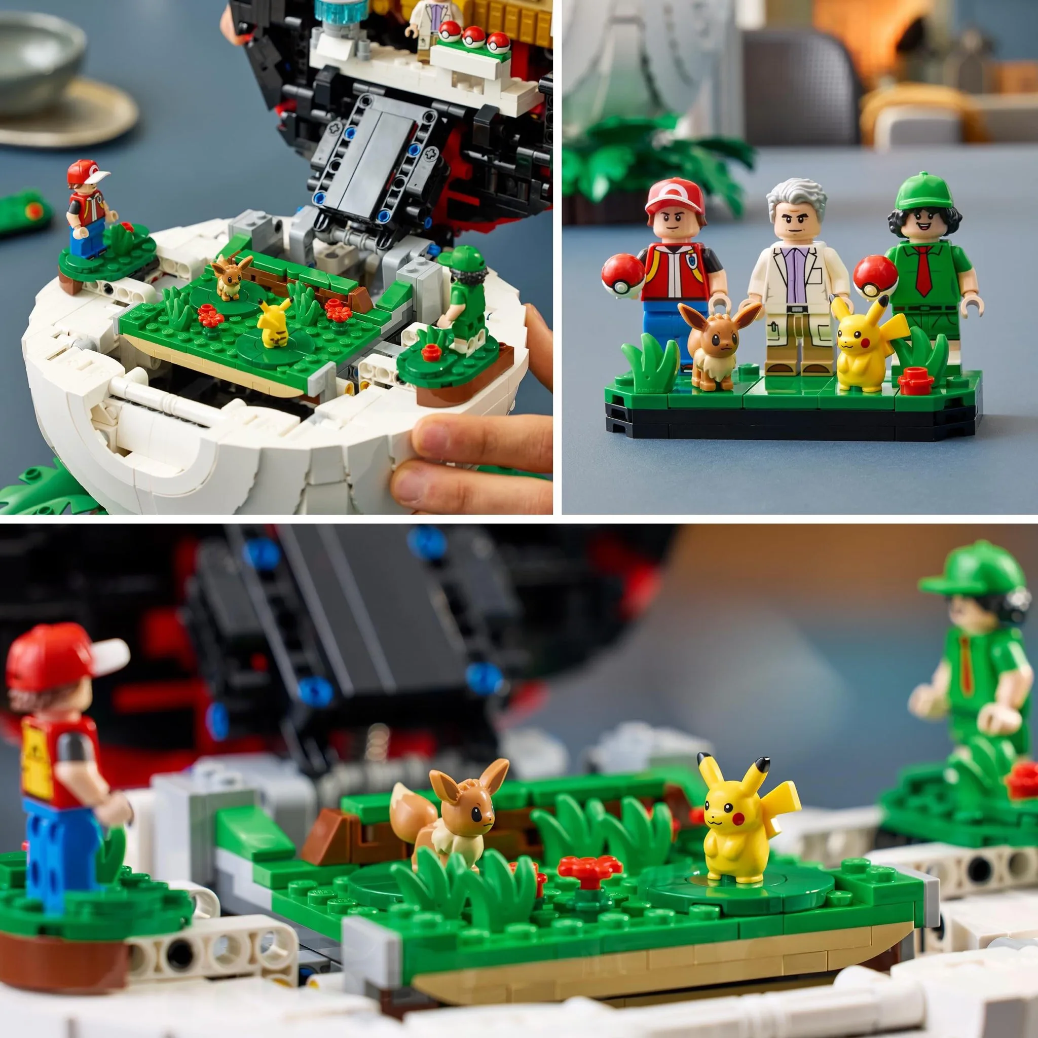 Foto, prezzo e info dei nuovi LEGO Pokémon di Rayquaza, Arcanine, Poké Ball, Munchlax e Rosso (sono fantasti