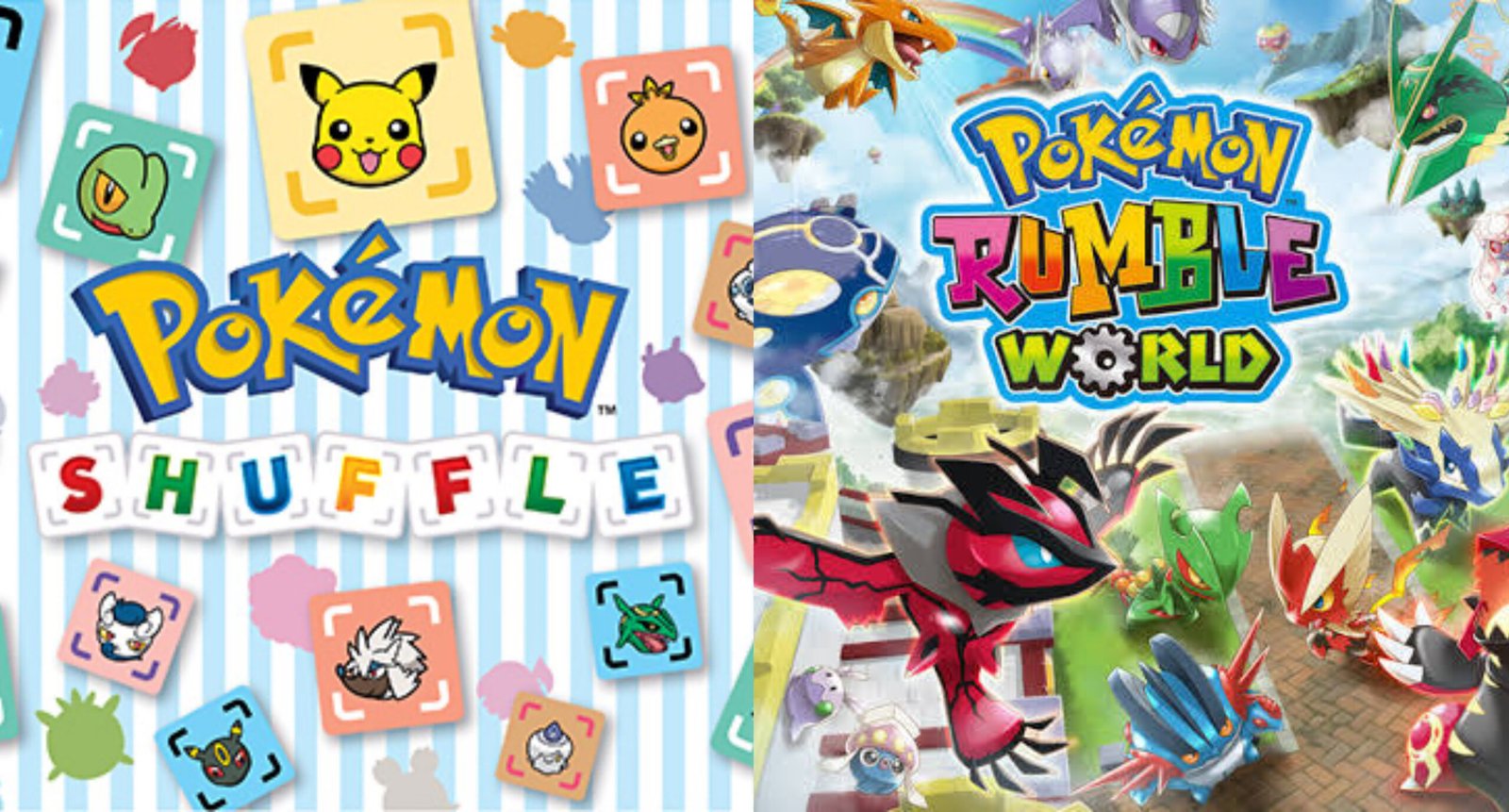 Pokémon Shuffle e Pokémon Rumble World, la novità per tutti