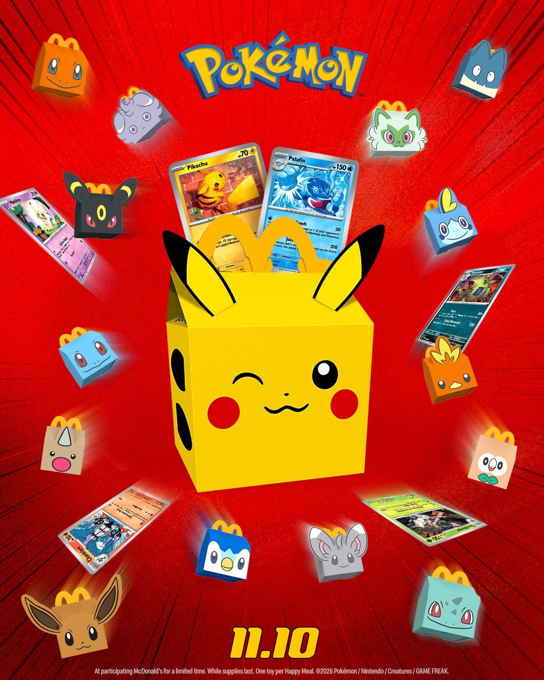 Happy Meal Pokémon 2027 arriva in Italia: ecco quando e cosa conterrà