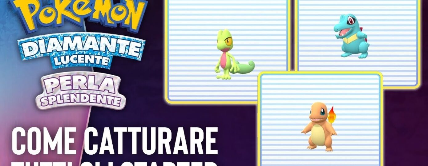 Pokémon Diamante Lucente E Perla Splendente Ecco Come Catturare Tutti Gli Starter Pokénext 