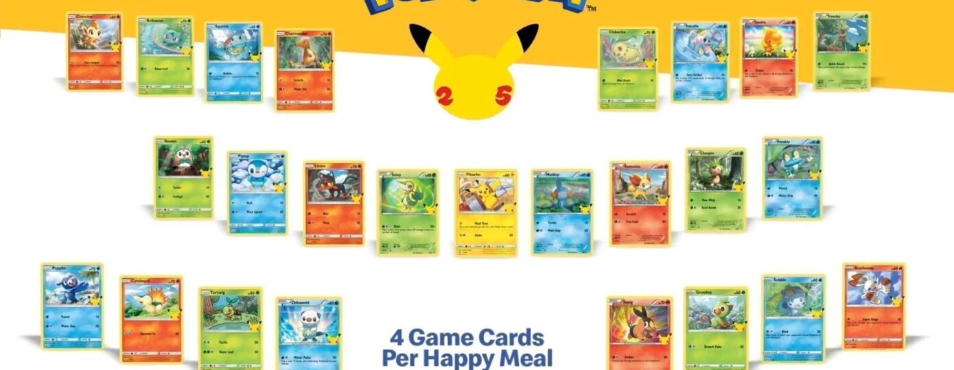 Carte Pokémon McDonald's